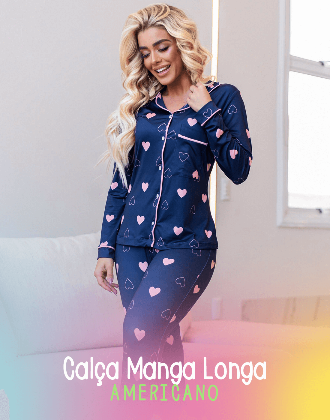 Calça Manga Longa Americano