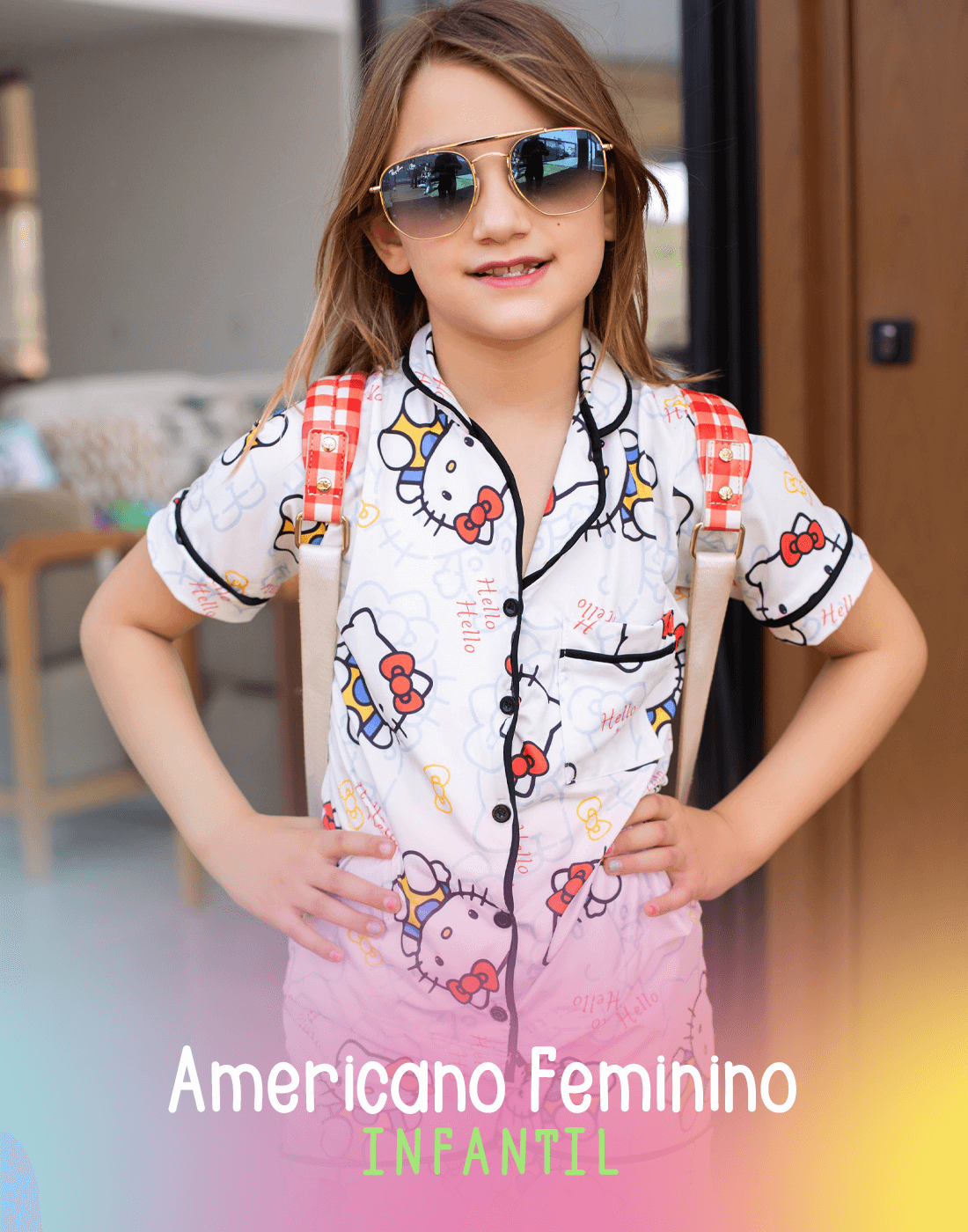Americano Infantil Feminino