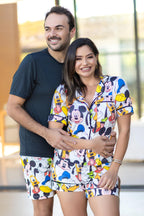 Americano Short Turma Do Mickey Feminino/Masculino Pandite