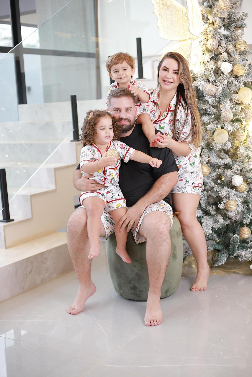 MONTE SEU KIT FAMÍLIA (preço individual de cada peça) Mãe R$125,00 Pai R$98,00 Filho(a) R$108,00