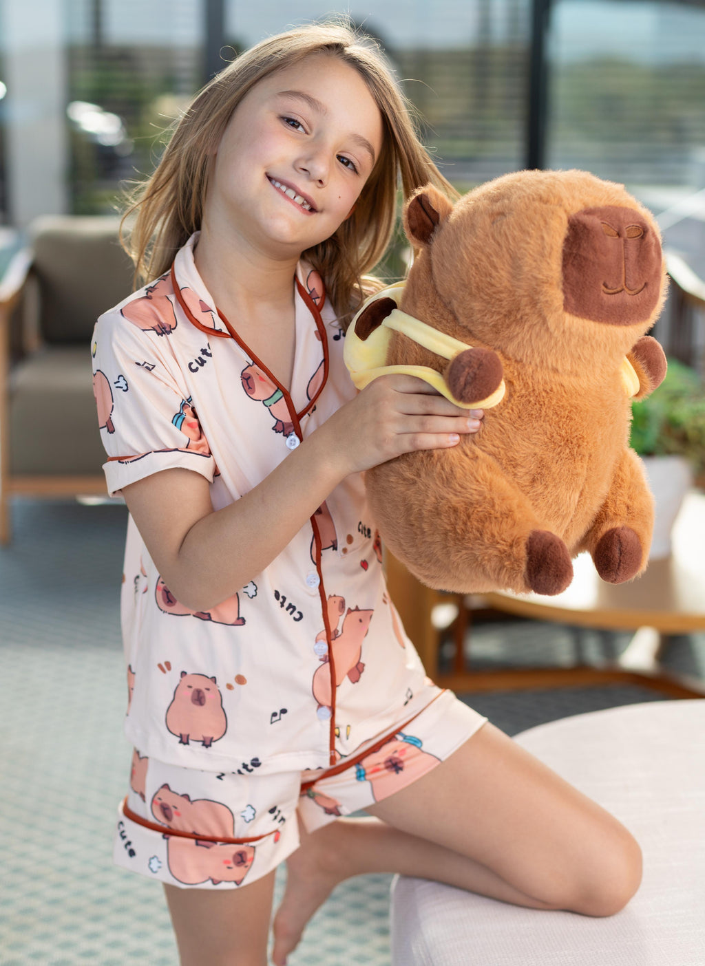 Americano Short Infantil Capivara Pandite