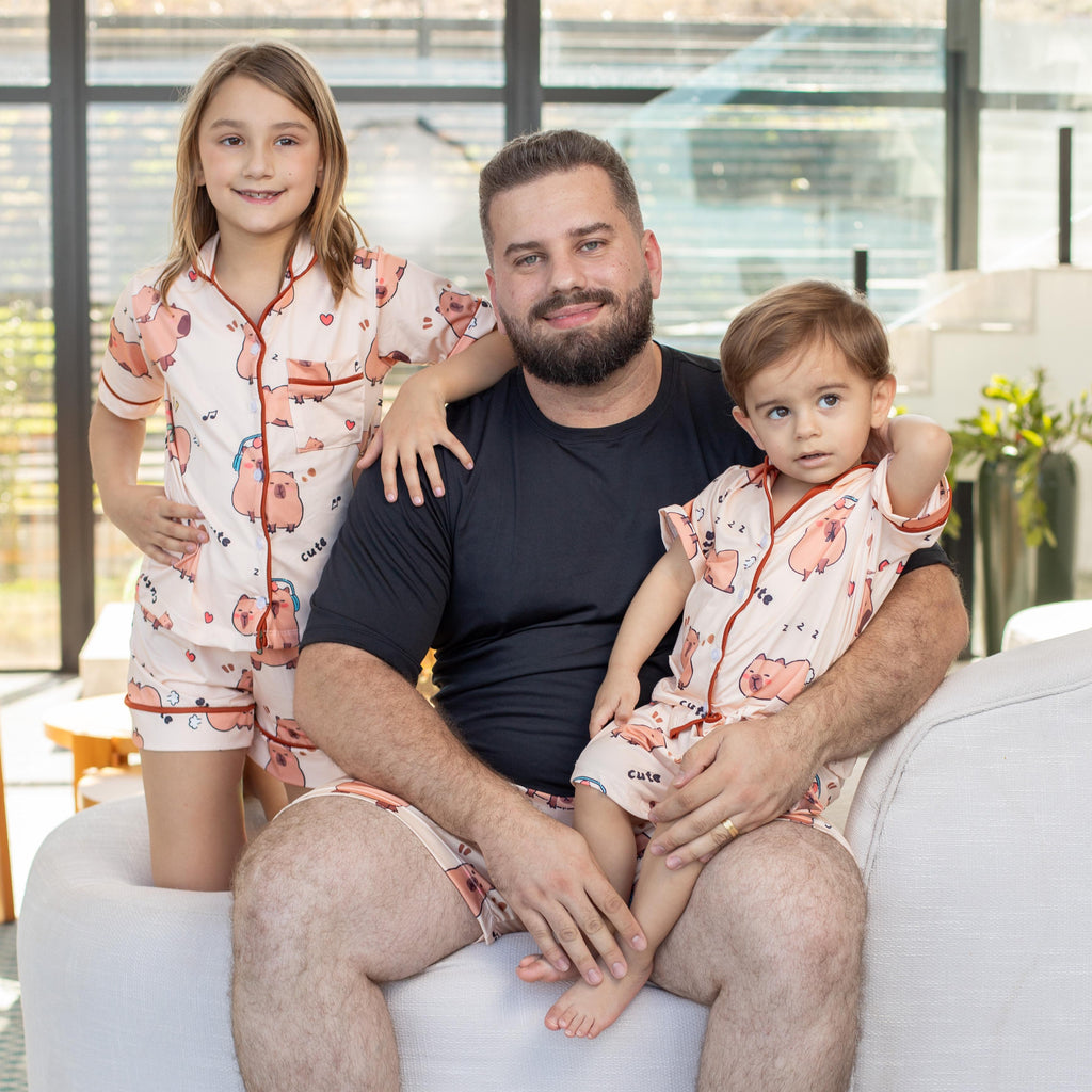 MONTE SEU KIT FAMÍLIA (preço individual de cada peça) Mãe R$125,00 Pai R$98,00 Filho(a) R$108,00