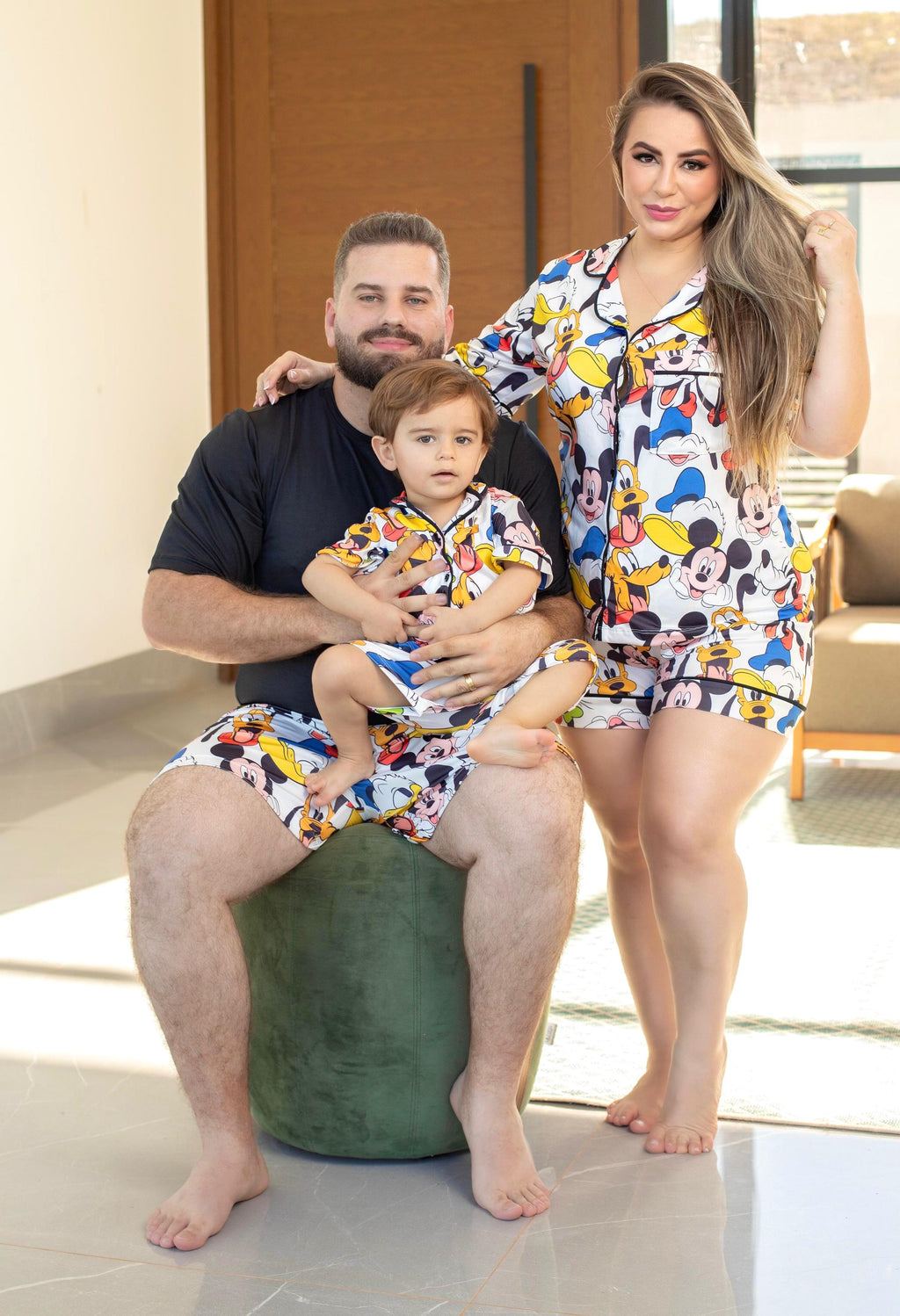 MONTE SEU KIT FAMÍLIA (preço individual de cada peça) Mãe R$125,00 Pai R$98,00 Filho(a) R$108,00