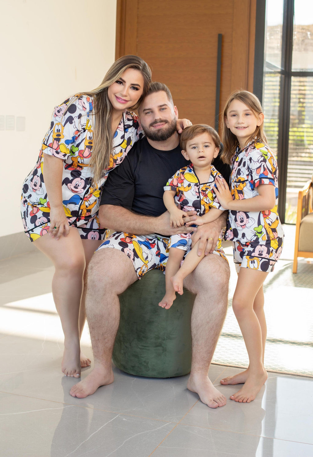 MONTE SEU KIT FAMÍLIA (preço individual de cada peça) Mãe R$125,00 Pai R$98,00 Filho(a) R$108,00