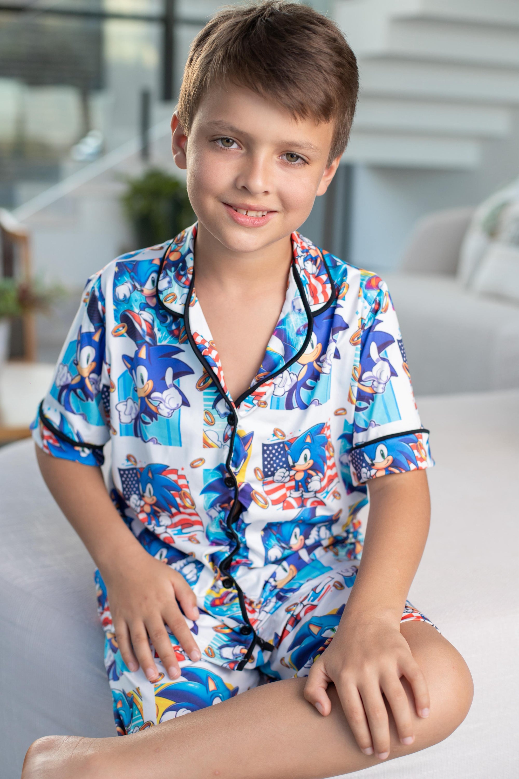 Americano Short Infantil Sonic Pandite