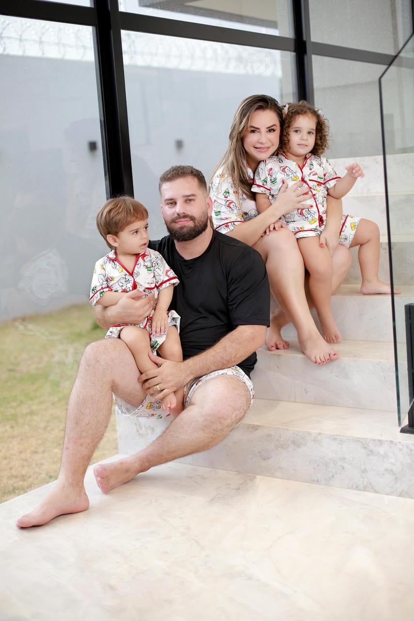MONTE SEU KIT FAMÍLIA (preço individual de cada peça) Mãe R$125,00 Pai R$98,00 Filho(a) R$108,00
