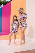 Conjunto Mãe e Filha Minnie Pandite