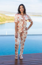 Americano calça com Manga Curta Capivara Pandite