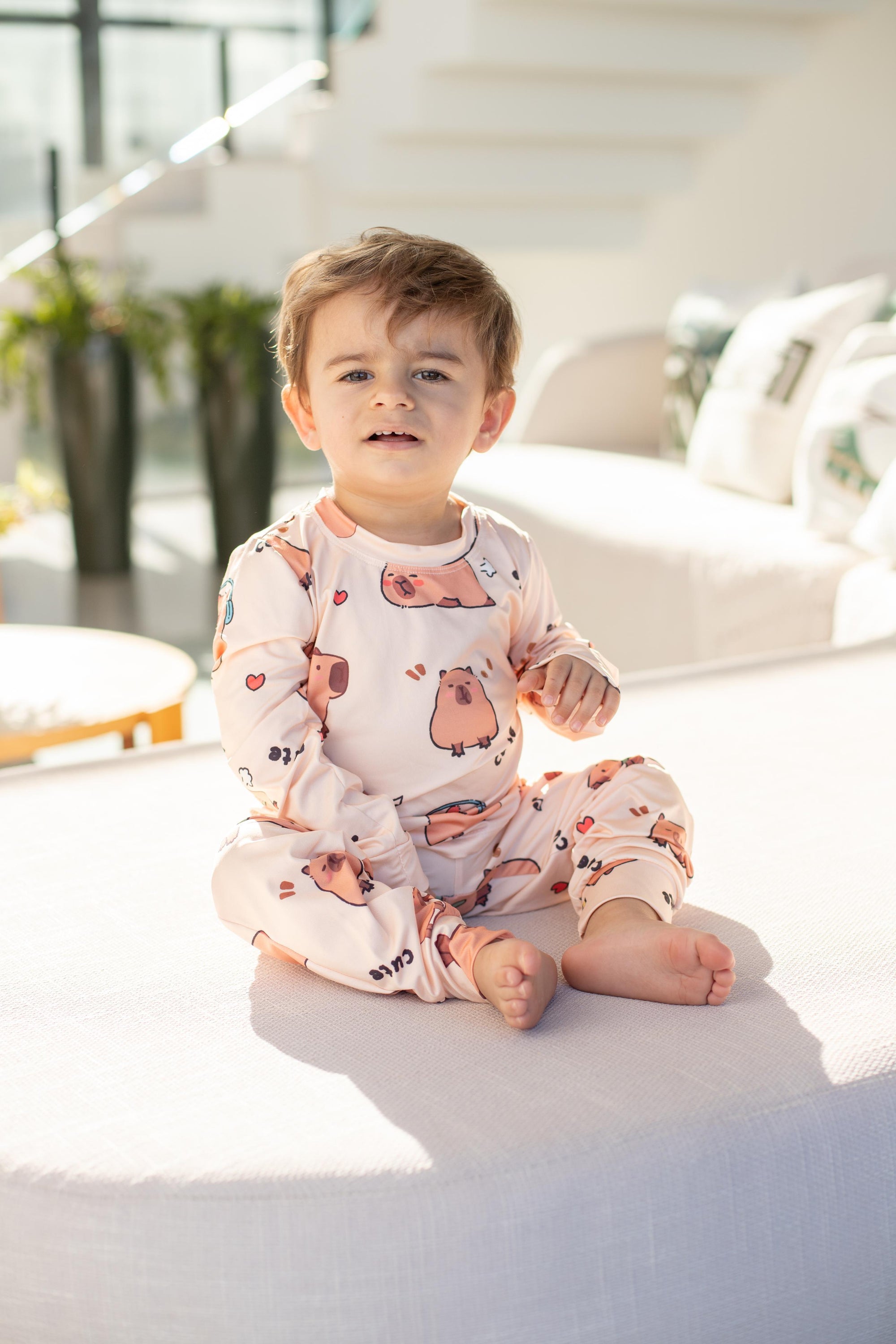 Calça Manga Longa Tradicional infantil Capivara Pandite