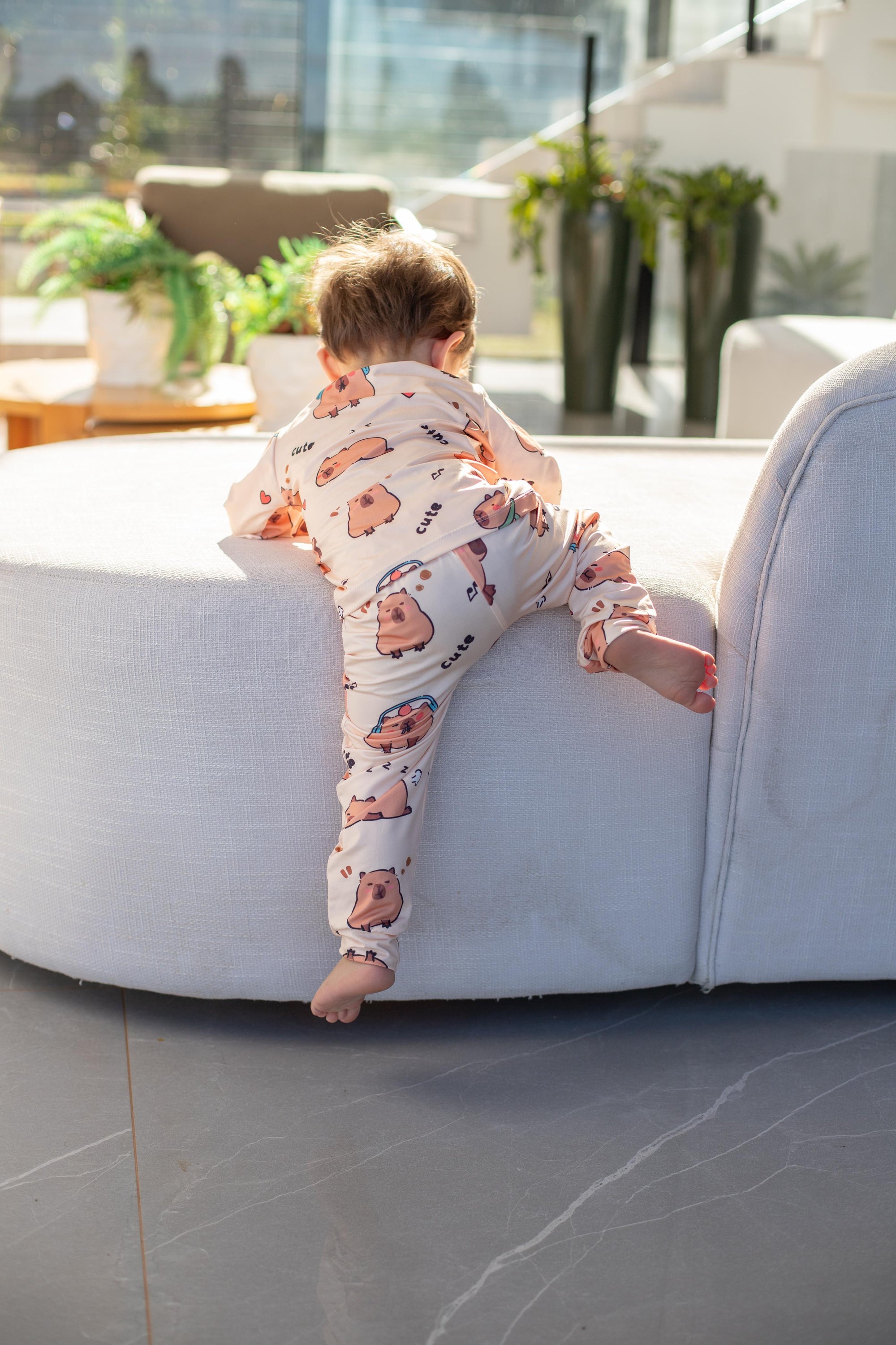 Calça Manga Longa Tradicional infantil Capivara Pandite