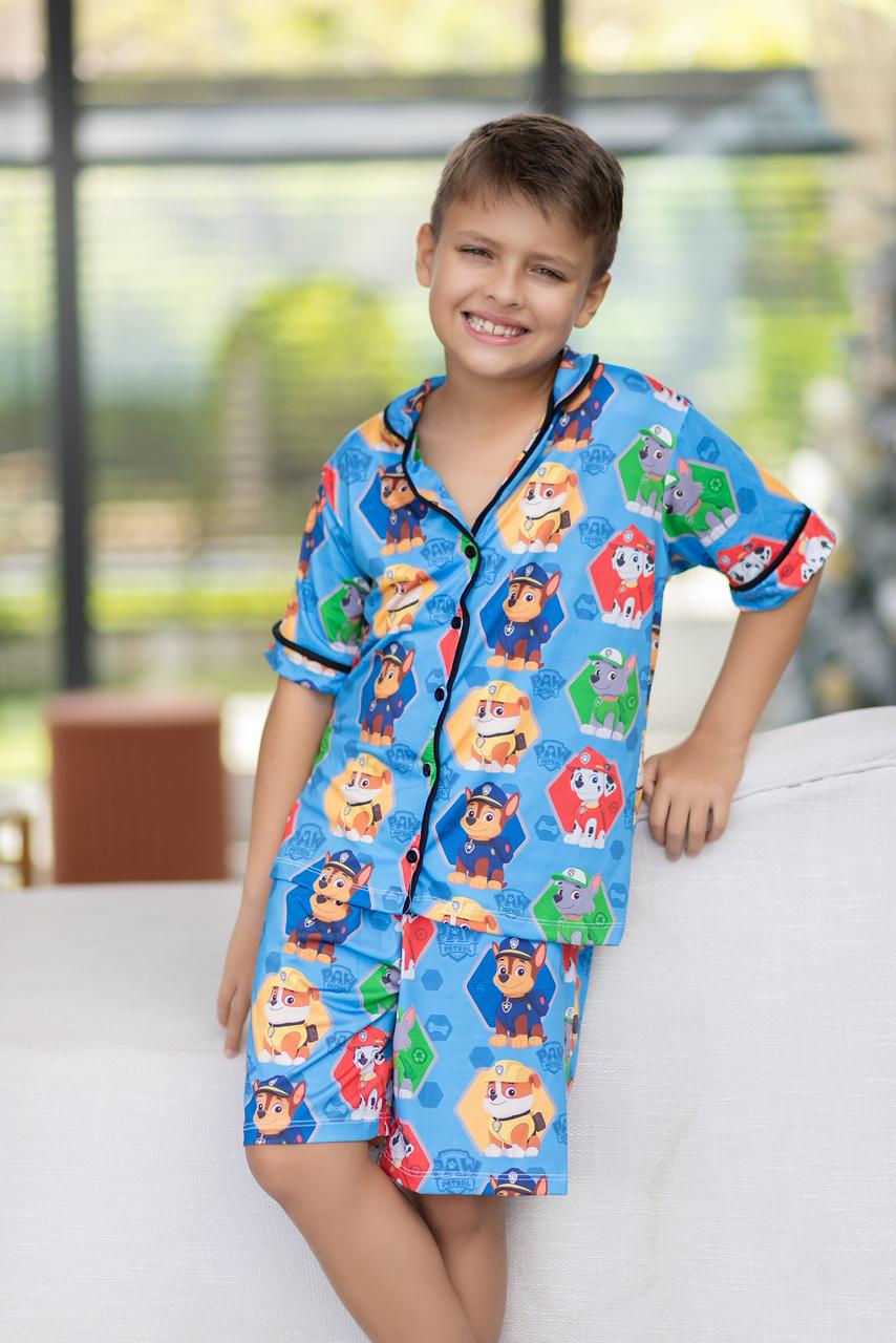 Americano Short Infantil PATRULHA CANINA - Pandite