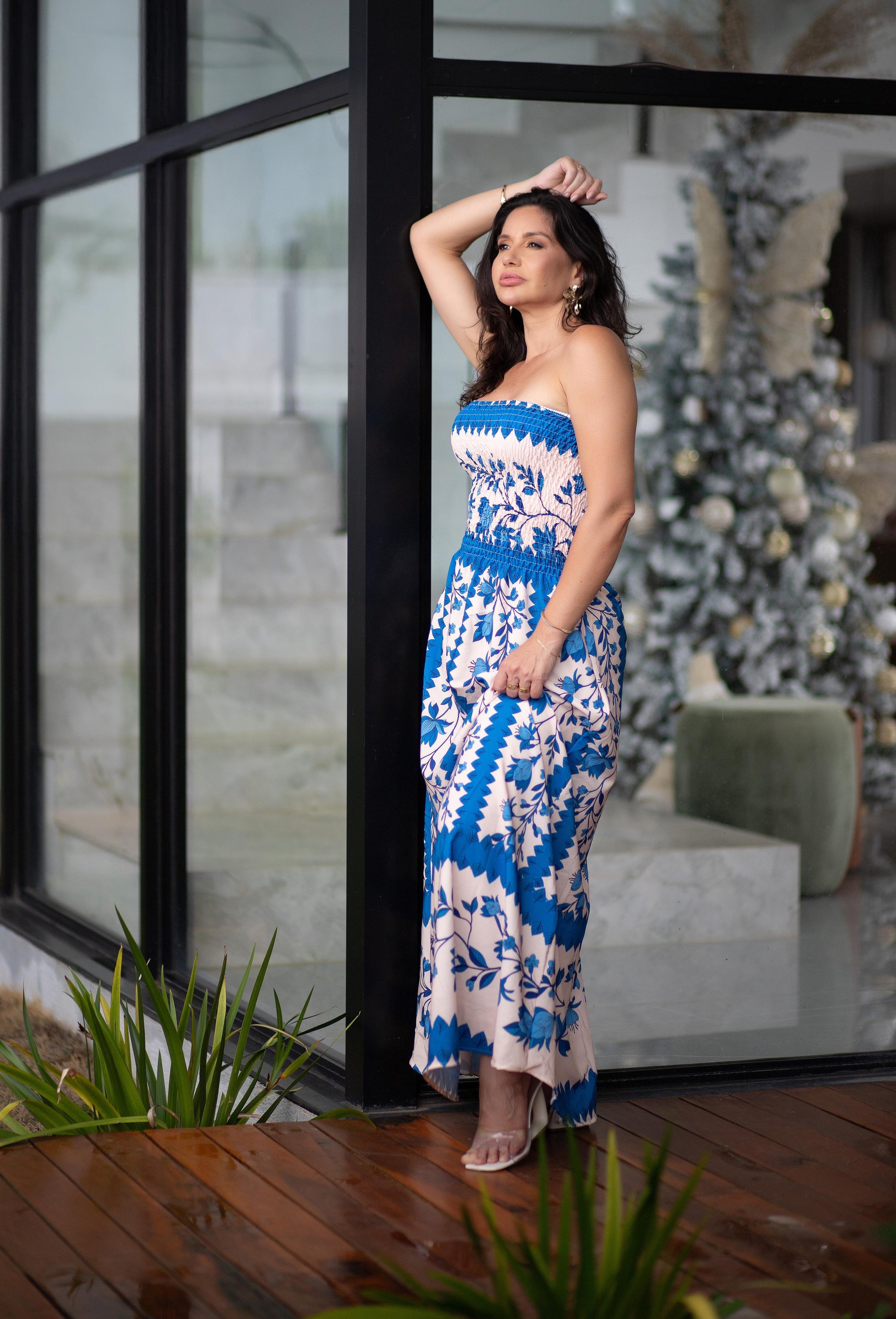 VESTIDO - Azul grécia