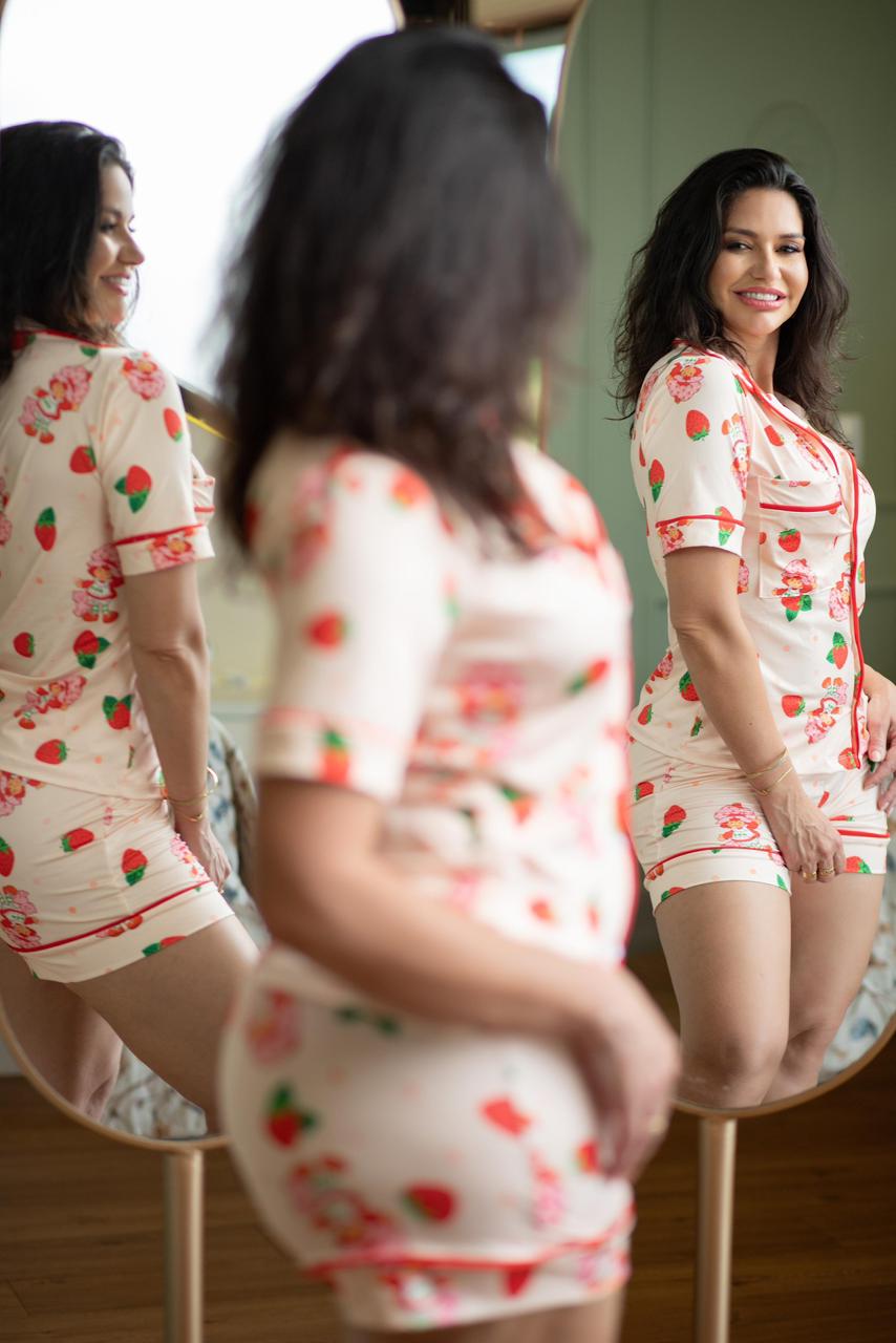 Americano Short adulto MORANGUINHO - Pandite