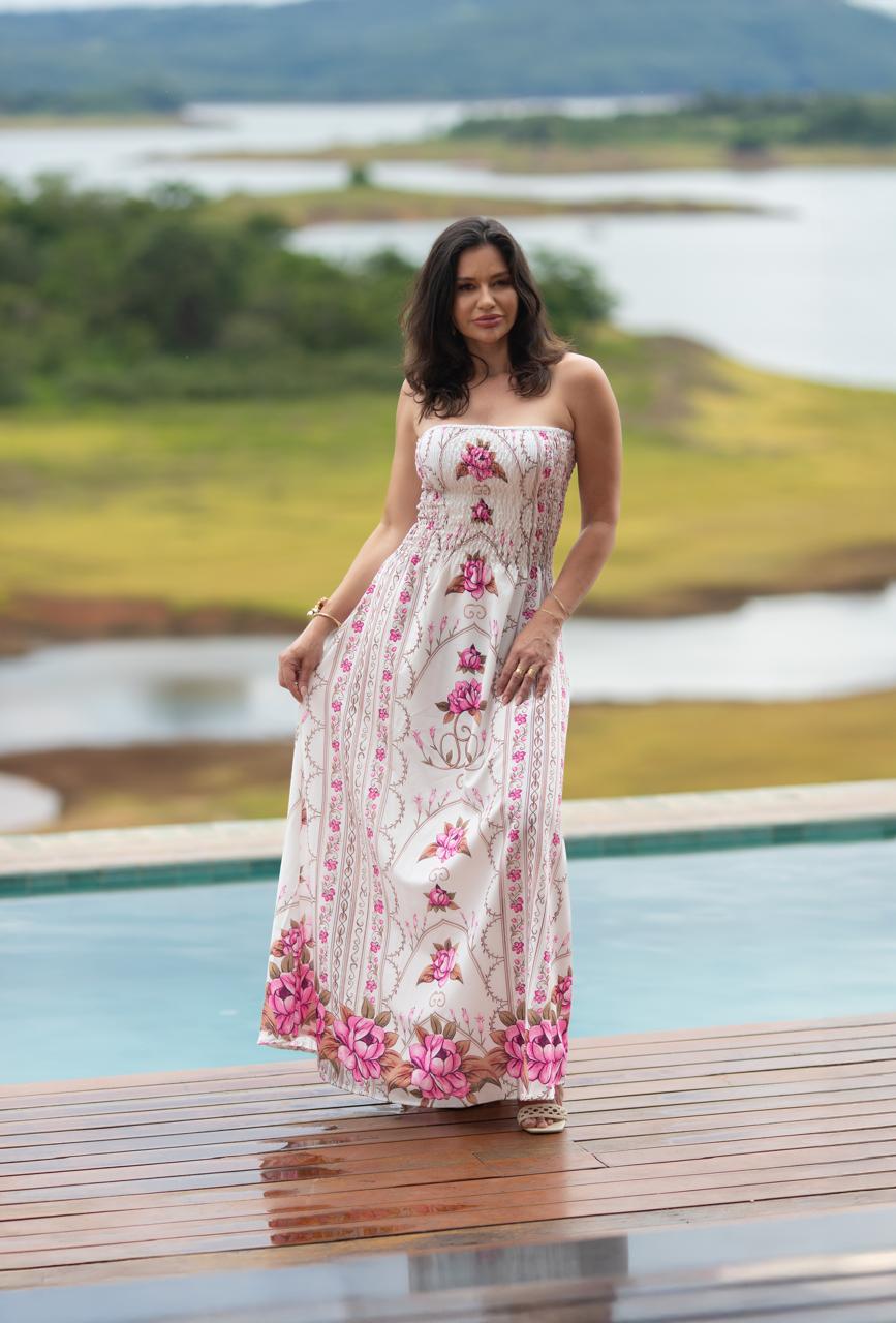 VESTIDO - Arabesco floral