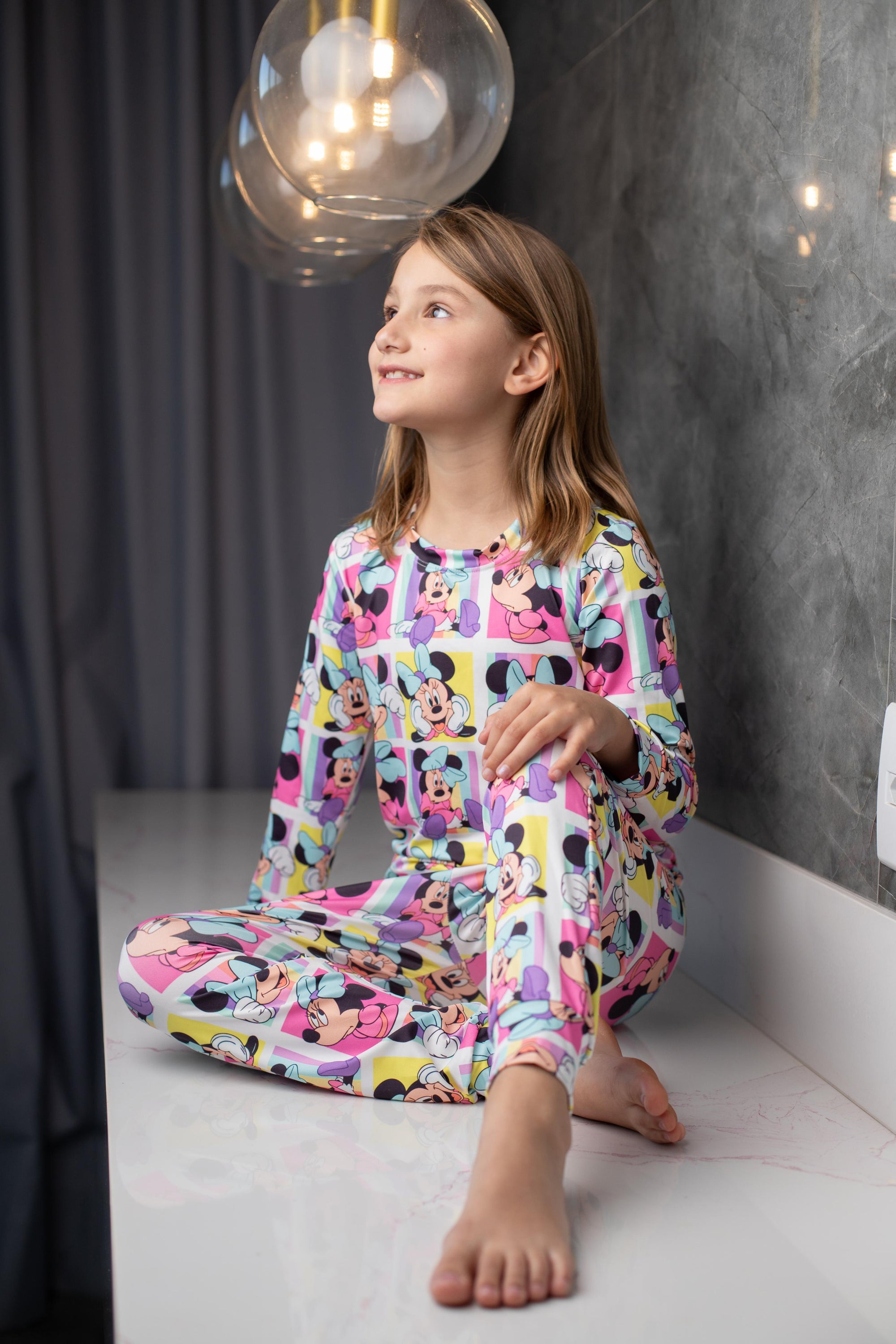 Calça Manga Longa Tradicional infantil Minnie Pandite