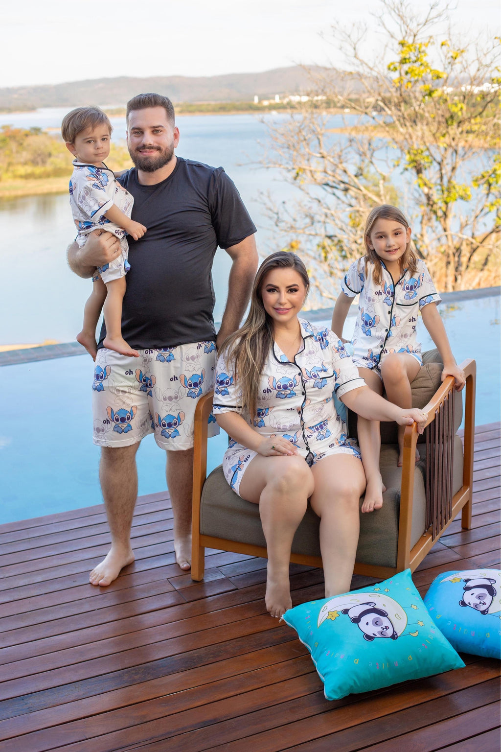 MONTE SEU KIT FAMÍLIA (preço individual de cada peça) Mãe R$125,00 Pai R$98,00 Filho(a) R$108,00