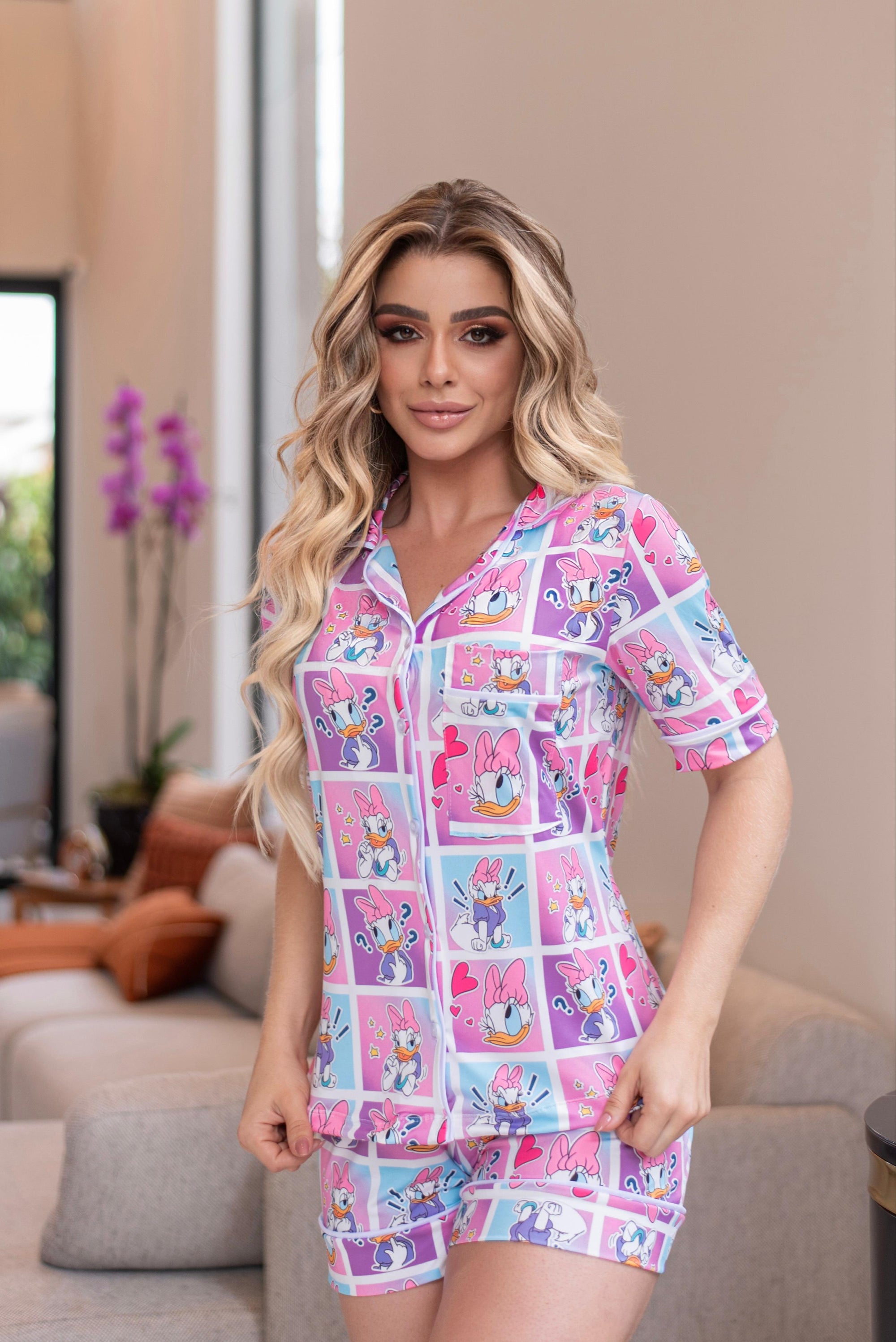 Americano Short Margarida Emoções Pandite