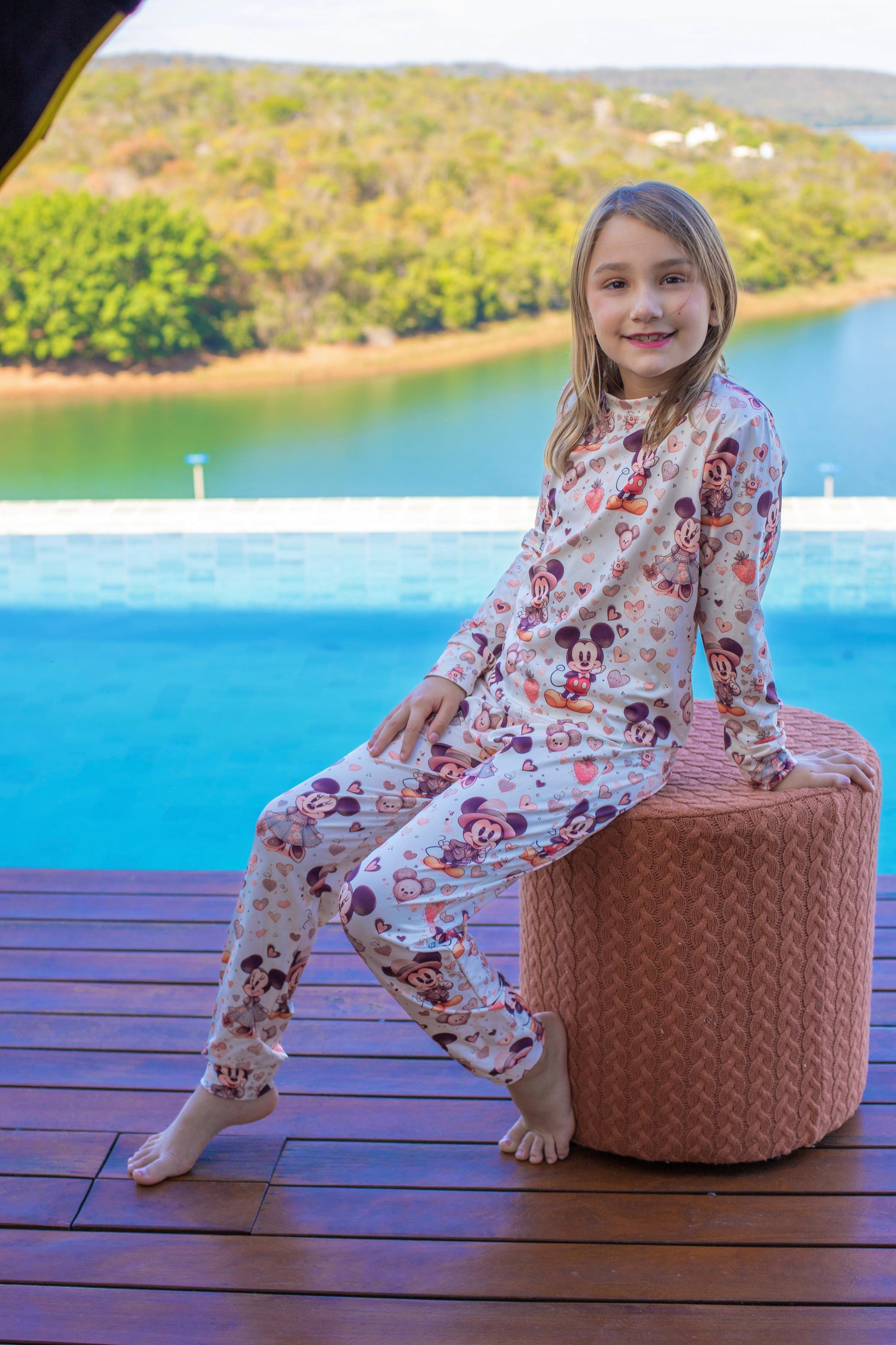 Calça Manga Longa Tradicional infantil Mickey vintage Pandite