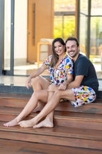 Americano Short Turma Do Mickey Feminino/Masculino Pandite