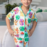 Americano Short Infantil Mickey Azul Pandite