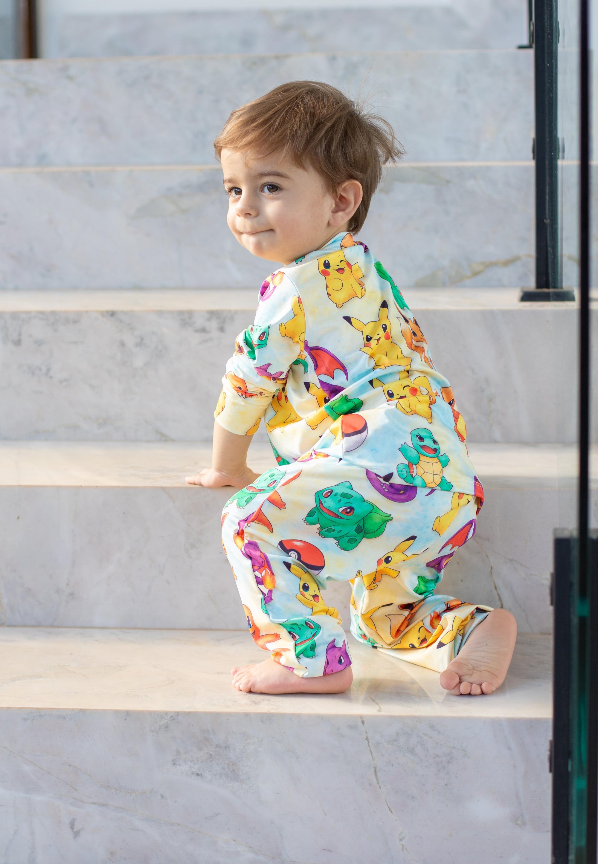 Calça Manga Longa Tradicional infantil Pokémon Pandite