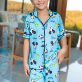 Americano Short Infantil Mickey Azul Pandite